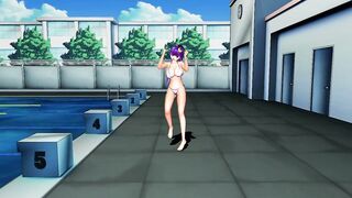 MMD Touhou Patchouli bikini dance