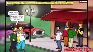 Night in the whorehouse! A VERY CRAZY NIGHT - The Simptoons