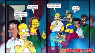 Night in the whorehouse! A VERY CRAZY NIGHT - The Simptoons