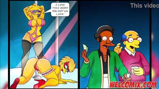 Night in the whorehouse! A VERY CRAZY NIGHT - The Simptoons