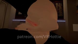 Hot Busty Chick Opens Wide, Strips Down and Rides Dildo POV Lap Dance VR Hentai