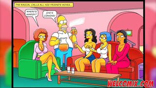 Hommer's Revenge! Fucking friends' wives! The Simptoons, Simpsons