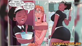 Fucking the ass maid! Mop on the maid! - The Bastards HQ 75