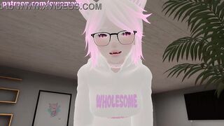 Horny Yandere ties you up and fucks you because she loves you - VRchat erp roleplay - Preview