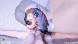 Extreme BDSM Deepthroat Facefuck Asian Busty Teen 3D Porn Hentai Anime Trailer