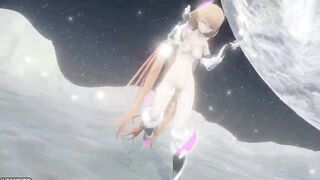 Angela Balzac Hentai Dance in the Moon Conqueror MMD 3D Nude Purple Armor Color Edit Smixix