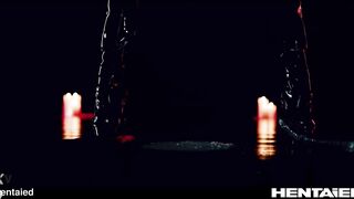 Real Life Hentai - Lenina Crowne fucked by her Master and explodes with cum