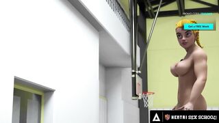 HENTAI SEX UNIVERSITY - Hentai Student Eats Out His Teacher's Perfect Pussy Until She Orgasms!