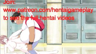 Cute girl having sex with men in Orga fighter hentai new gameplay