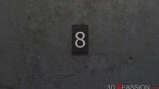 Cuffed slutty girl in restraints gets fucked rough by BBC