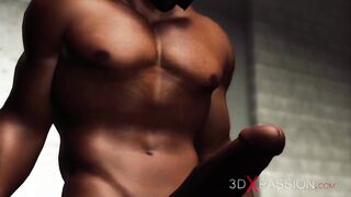 BDSM experience. A sexy brunette likes it rough