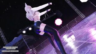 MMD Hyolyn - Say My Name Ahri Sexy Kpop Dance League of Legends, 4K 60FPS