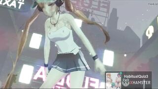 MMD r18 Murasame to dance in My Head sexy lady seduce erotic move 3d hentai