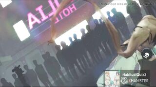 MMD r18 Murasame to dance in My Head sexy lady seduce erotic move 3d hentai