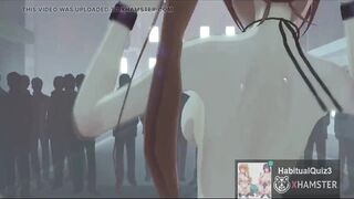 MMD r18 Murasame to dance in My Head sexy lady seduce erotic move 3d hentai