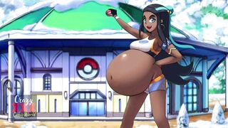 Pokemon Trainer Public Belly inflation weight gain