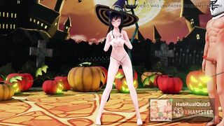mmd r18 Happy Halloween sex party 3d hentai