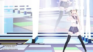 [MMD] Giga - CH4NGE Petite Teen Marie Rose Sexy Hot Dance Uncensored Hentai