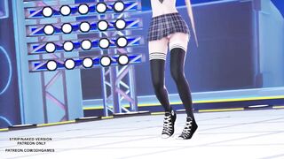 [MMD] Giga - CH4NGE Petite Teen Marie Rose Sexy Hot Dance Uncensored Hentai