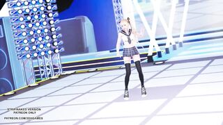 [MMD] Giga - CH4NGE Petite Teen Marie Rose Sexy Hot Dance Uncensored Hentai