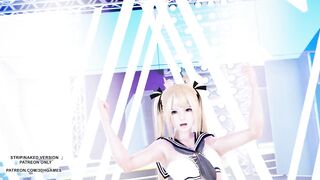 [MMD] Giga - CH4NGE Petite Teen Marie Rose Sexy Hot Dance Uncensored Hentai