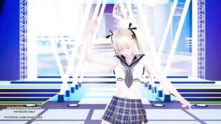 [MMD] Giga - CH4NGE Petite Teen Marie Rose Sexy Hot Dance Uncensored Hentai