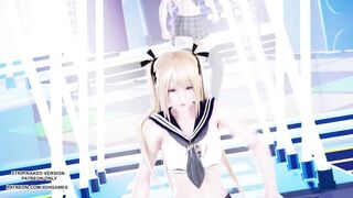 [MMD] Giga - CH4NGE Petite Teen Marie Rose Sexy Hot Dance Uncensored Hentai