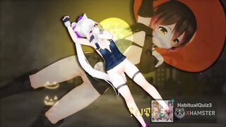 mmd r18 Happy halloween sex dance on party 3d hentai