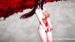 3d hentai-[MMD]古風性感美女兔年熱舞