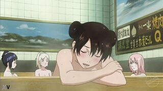 Naruto Ep 311 Bath Scene│Uncensored│4K Ai Upscaled