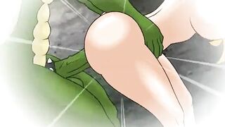 Mario Princess Peach Fucking the Bad Monster Huge Tits Pumping Cum