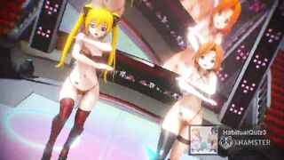mmd r18 sex agent idol Mian & Riho Conqueror and public Sex Party 3d hentai
