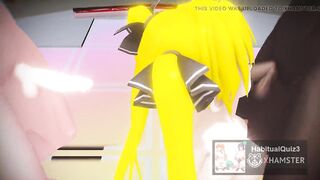 MMD r18 sexy horny lady 3d hentai