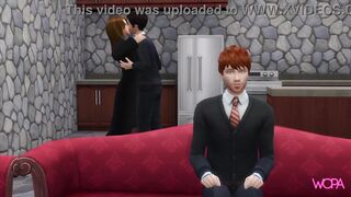 [TRAILER] Harry Potter fucking Hermione Granger behind Ron Wesley's back