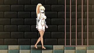 男性向 Hentai Game Lady Thief Test 女盜賊 小遊戲 黃油 試玩 Huge sex machine 2