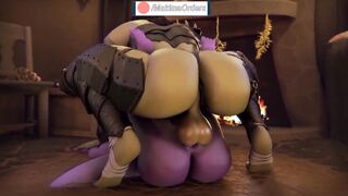 Futanari Orc with Huge Cock Rought Fucks | MakimaOrders