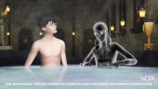 [TRAILER] Harry Potter and Moaning Myrtle having sex in the very hot