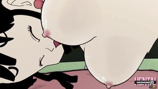 Chichi Dragon Ball Z PART 1 HENTAI Plumberg Big Ass - Anime cartoon 34 Uncensored 2D Milk dbz gt