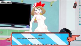 Pokemon Trainer May Wants To Try Cowgirl Riding