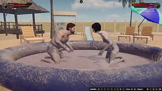 Ethan vs Ruby II (Naked Fighter 3D)