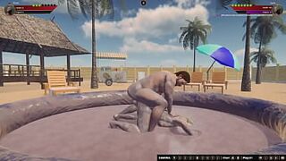 Ethan vs. Scara (Naked Fighter 3D)