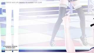 MMD Giga - CH4NGE Petite Teen Marie Rose Sexy Hot Dance Uncensored Hentai