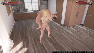 Ethan vs Liz (Naked Fighter 3D)