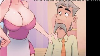 Hot chubby with BIG ASS WANTS ANAL SEX! Milk pudding - The Naughty Animation