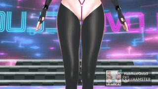 mmd r18 Love & Joy in latex suit 3d hentai captain sex officer 3d hentai