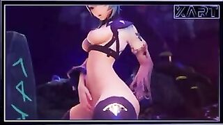 Part 1 - Chloe fuck with a monster with a big dick????