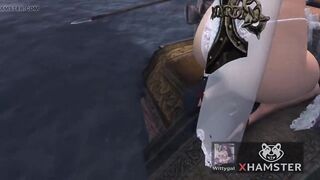 Mamako Oosuki milf queen blowjob service for ugly demon dwarf king cum mouth 3d hentai