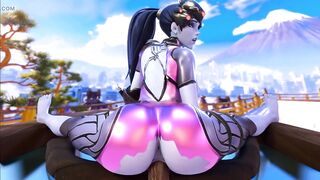 BBC Widowmaker Tasty Hot Ass riding a Big Dick (TASTY BIG ASS, POV DELICIOUS INTENSE SEX, 3D HENTAI) by SaveAss