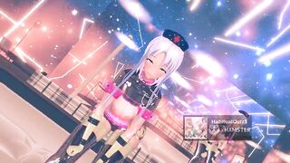 MMD r18 Semi undress Trick or Treatment Erin de Kensei Dance sexy bitch 3d hentai
