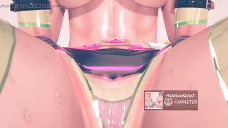 MMD r18 Semi undress Trick or Treatment Erin de Kensei Dance sexy bitch 3d hentai